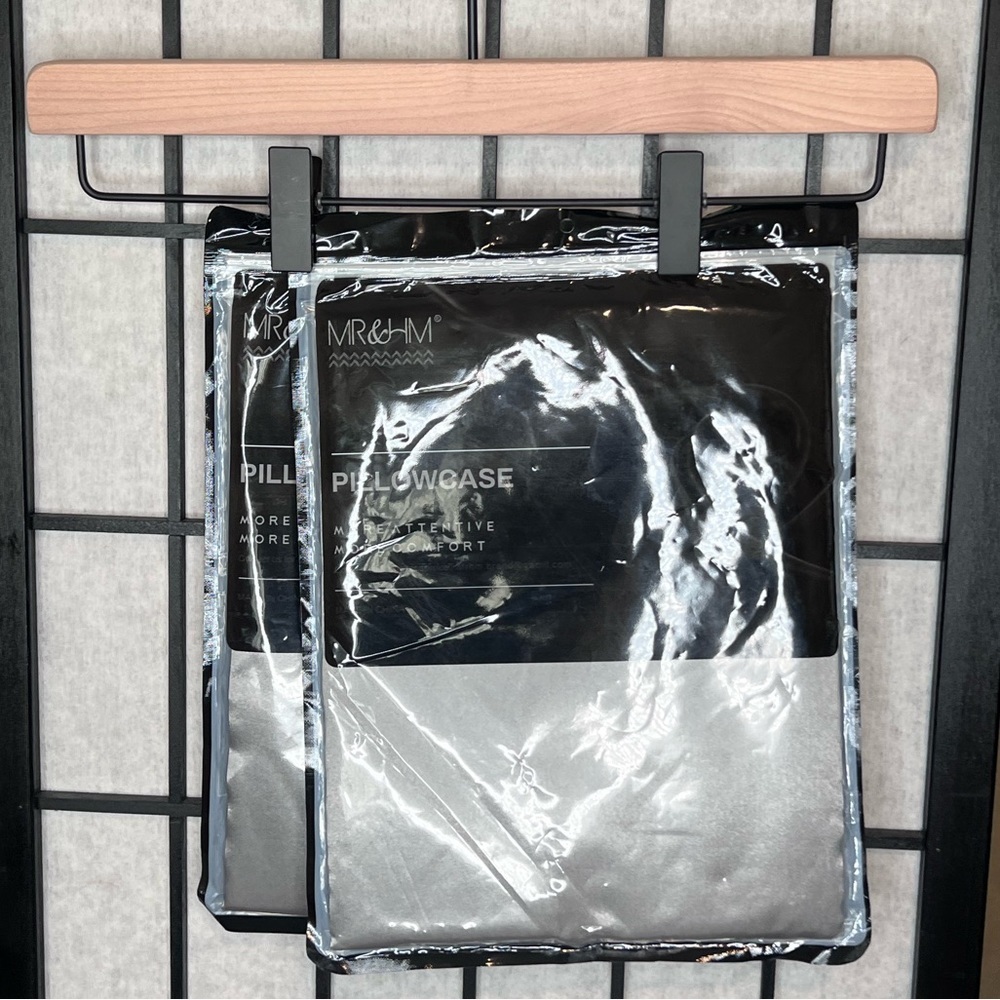 Dark Grey Satin Body Pillow Case (2)